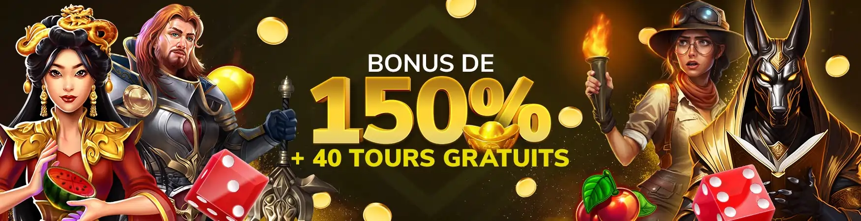promotion de bienvenue sur Kings Chance